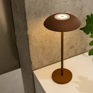 Cmoonfall Led Nordic Design Wireless Rechargeable Touch Mushroom Table Lamp For Study Luxury Home Decoration Desk Night Lights - Image 5