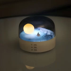 Creative Night Light Stepless Dimming Atmosphere Light Bedside Eye Protection Lamp Moon Romantic Gift Room Decoration Ornaments - Image 2