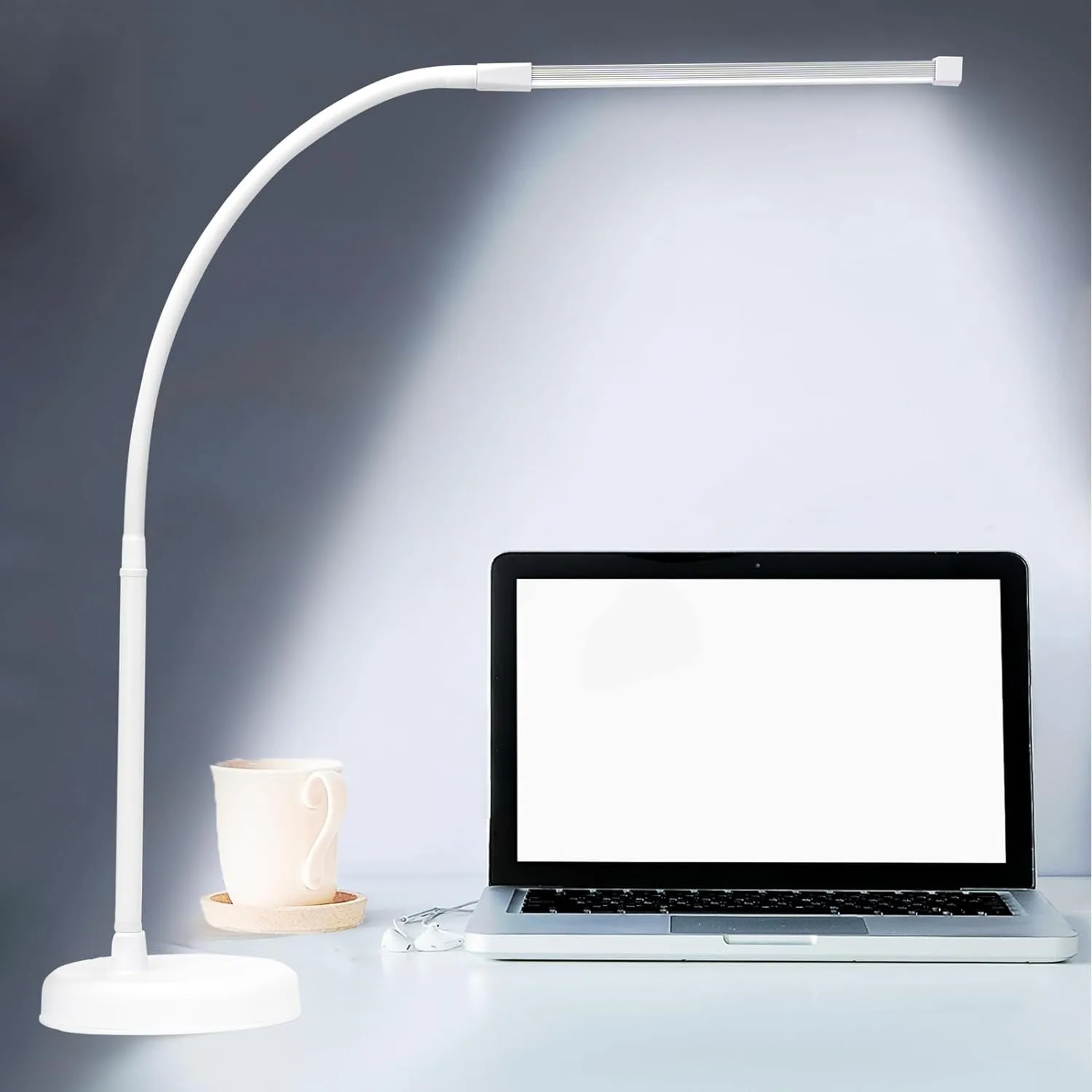 LOOPITYS LED Desk Lamp, Swing Arm Architect Task Lamp with Long Flexible Gooseneck, 3 Color Modes, and USB Adapter - Image 7