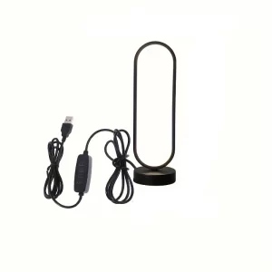 Lamp bedroom Ring Lamp Living Room Three-color Dimming Bedside Lamp LED Night Light - Image 8