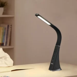 Leather LED Table Lamp Eye Protection Desk Dormitory Study Bedroom Bedside Creative Reading Lamp - Image 2